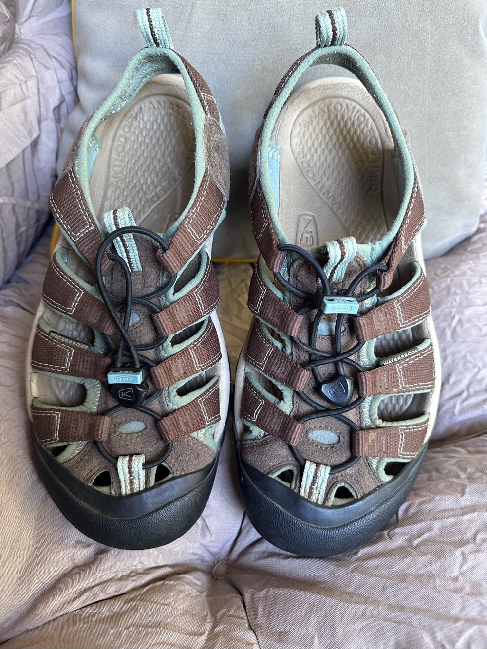 Keen Women's Newport H2 Slate Black/Canton Size 9.5